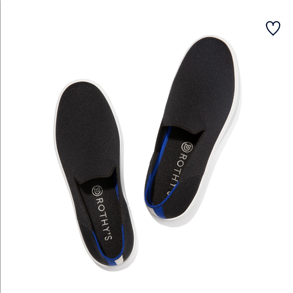 Rothy’s black solid sneaker-8
